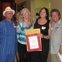 Marie Curie recieves lifetime achievement award.