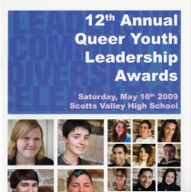 Cover of 12th annual QYLA pamphlet.