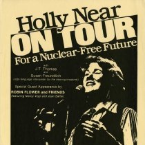 Holly Near concert poster.