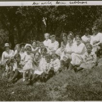 Family photo at Scaroni Ranch