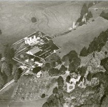 Aerial view of Mangels ranch.