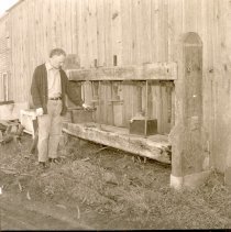 Farming equipment at Gianone Ranch.