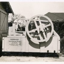 Goodale fruit and vegetable washer.