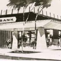 COunty bank illustration.