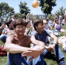 Candid of Santa Cruz pride 1984.