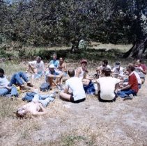 Candid of Santa Cruz pride 1984.