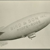 A Baby "Blimp" at the Haverhill Airport