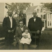 Frank A. Crowell, Clarence G. Crowell, Bernard E. Crowell, and Grandpa