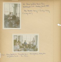 Xv Club scrapbook page 3 back