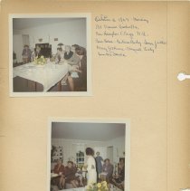 XV Club scrapbook page 4 back