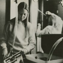 Student Processing a Photo, no date