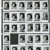 Class Identification Photos 1964