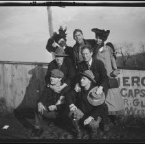 Group of two women and five men