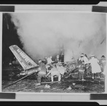 Plane crash, Haverhill, 1964