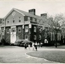 Students Outside ca . 1955