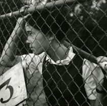 Student With Baseball Bat