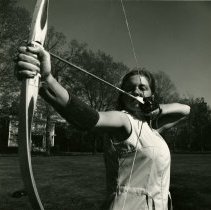 Student Doing Archery