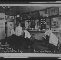 Boisselle Barber Shop, Lafayette Square, Haverhill