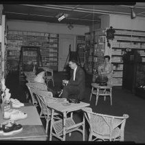 Bennett & Company shoe store, interior