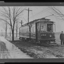 Haverhill & Groveland streetcar / trolley car