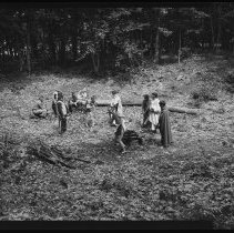 Lone Tree Scout Reservation, Campfire Bowl, Boy Scout camp play, 1951