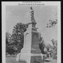 Hannah Duston monument, Penacook, New Hampshire