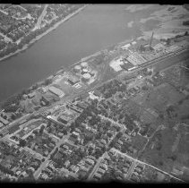 Aerial view of South Kimball Street, Bradford, Haverhill