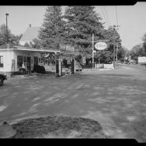 Community gas / service station, Broadway, Haverhill, 1950