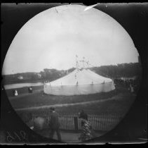 Haverhill 250th Anniversary, tent at Recreation Park, River Street, 1890