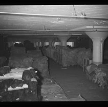 L. H. Hamel Leather Company, piles of skins, Haverhill