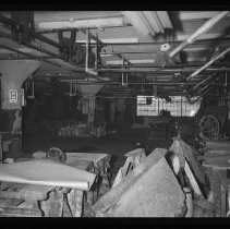 L. H. Hamel Leather Company, tanning room, Haverhill