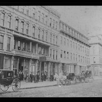 City Hotel, Merrimack Street, Haverhill, ca. 1875-1880