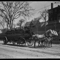 Haverhill Fire Department, hook & ladder, Buttonwoods, Water St., Haverhill