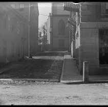 Court Street, alley behind City Hall, Haverhill