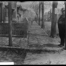 Dudley Street, looking east from Main Street, Haverhill