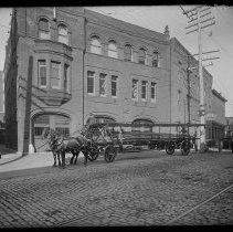 Essex Street Fire Station, Ladder No. 2, Essex Street, Haverhill, ca. 1898