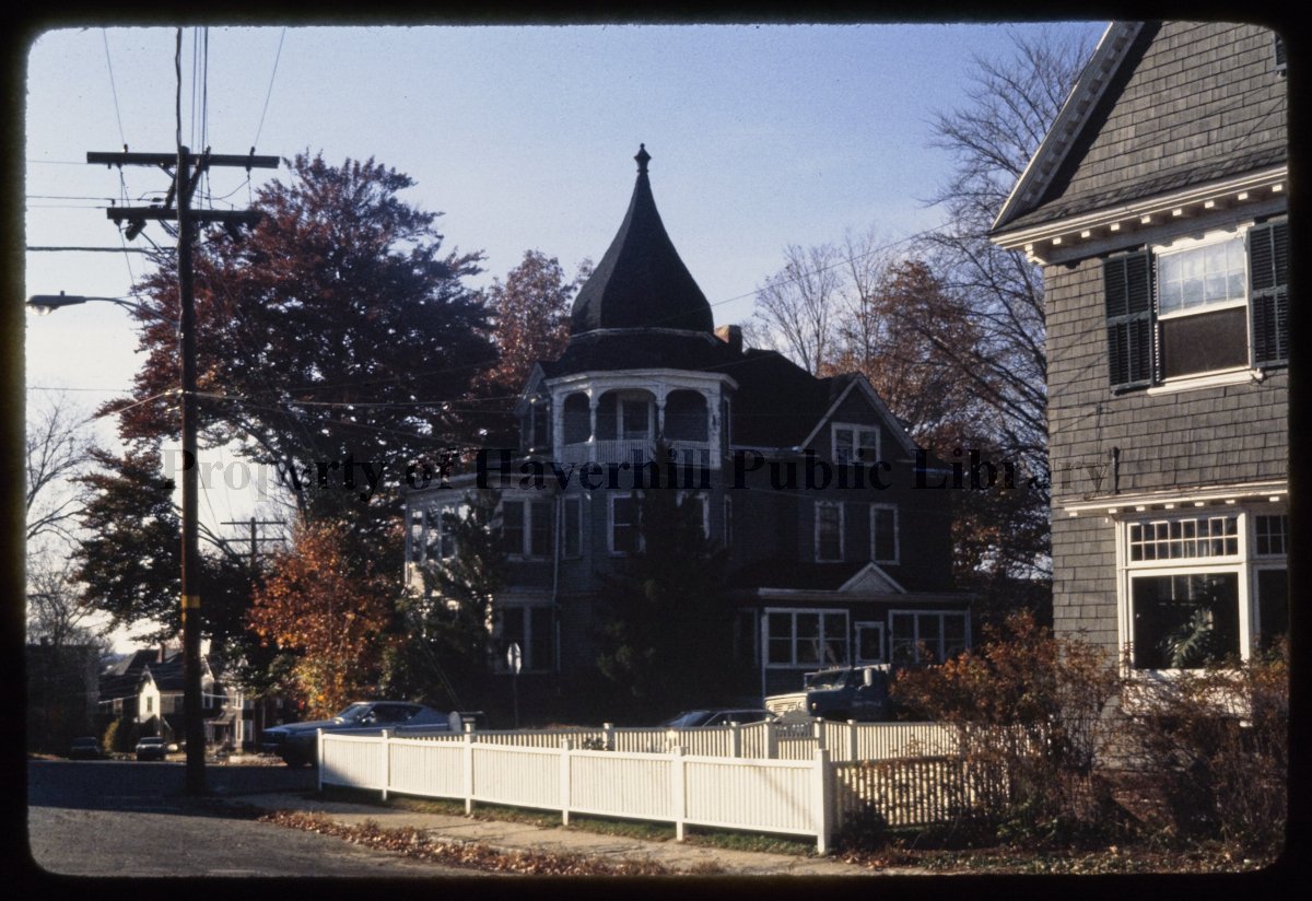 W. ster House, Highland Avenue, Haverhill, 1979 Transparency, Slide Haverhill
