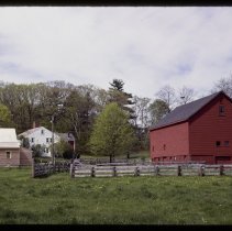 Whittier Birthplace and barn, Whittier Road, Haverhill, 1988