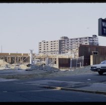 Parking structure under construction, Merrimack St., Haverhill, 1978