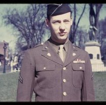 Frank Taillon, Jr., U.S. Army soldier, in uniform