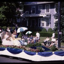 Haverhill 325th Anniversary Parade, women, float, 1965