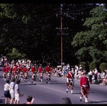 Haverhill 325th Anniversary Parade, bagpipers, 1965
