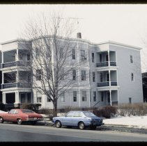 Apartments, three story house, Broadway, Haverhill, 1978