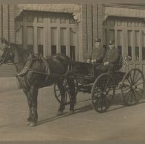 John B. Gordon and firefighter, Haverhill Fire Department, Haverhill