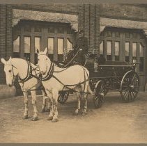 High Street Fire Station, Hose wagon, Haverhill Fire Department, Haverhill