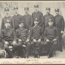 Haverhill Fire Department, Ladder Company No. 2, Haverhill, ca. 1898