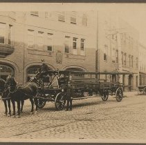 Essex Street Fire Station, Ladder wagon, Essex Street, Haverhill