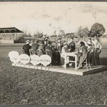 Civilian Defense Corps training, Haverhill Stadium, Haverhill, 1942