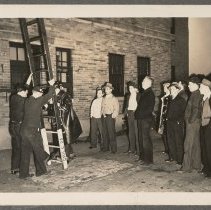 Civilian Defense Corps, Fire Auxiliary, Water St. Fire Sta., Haverhill 1942