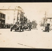 Parade, fire engines, South Main Street, Bradford, Haverhill